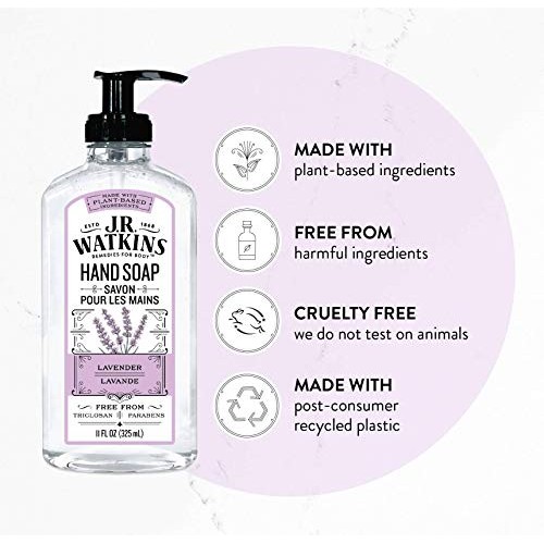 J. R. Watkins Liquid Hand Soap - Lavender - 11 oz - 2 pk