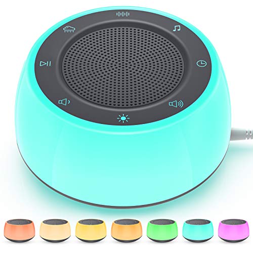 Jack & Rose White Noise Machine for Sleeping Baby Adults Kids, Sound Machine ...