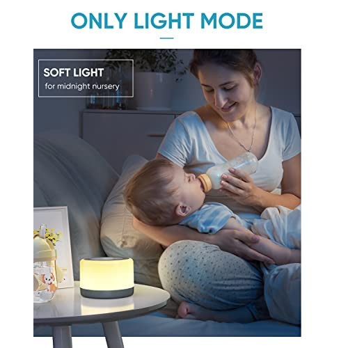 White Noise Machine for Sleeping Baby Kids, Sound Machine with Night Light, 1...