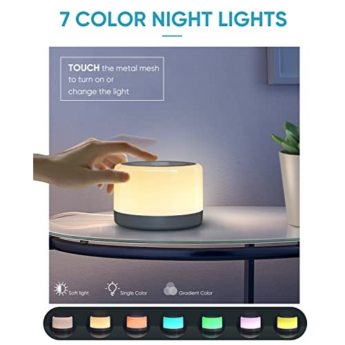 White Noise Machine for Sleeping Baby Kids, Sound Machine with Night Light, 1...