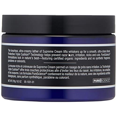 Jack Black - Supreme Cream Triple Cushion Shave Lather - PureScience Formula,...