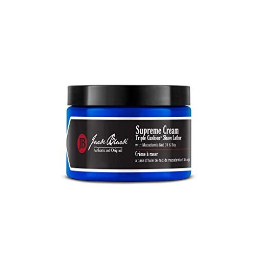 Jack Black - Supreme Cream Triple Cushion Shave Lather - PureScience Formula,...