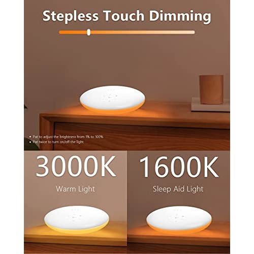 White Noise Machine with 24 Soothing Nature Sounds, Sound Machine Portable wi...