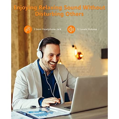 White Noise Machine with 24 Soothing Nature Sounds, Sound Machine Portable wi...