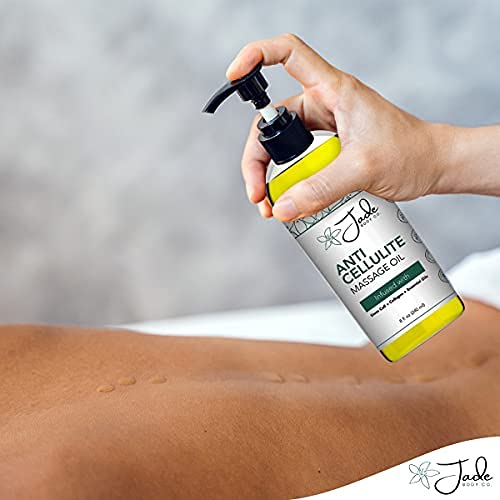 All Natural Anti-Cellulite Massage Oil Infused with Collagen & Stem Cell Cupp...