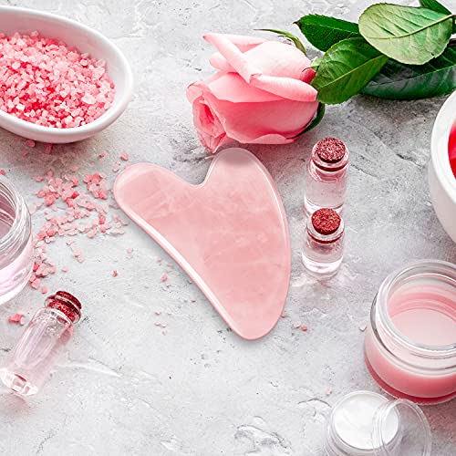 2 Pcs Gua Sha Facial massage tool for Face, Eyes, Neck, Body Skin Care Tools,...