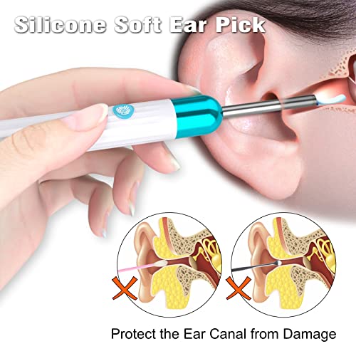 JAJALUYA Ear Wax Removal Endoscope,Earwax Remover Tool,Ear Wax Remover with C...