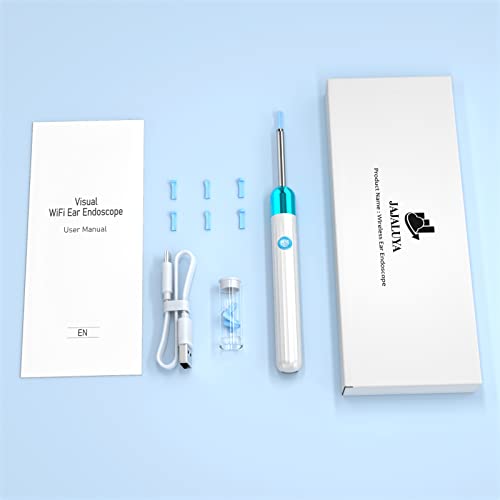 JAJALUYA Ear Wax Removal Endoscope,Earwax Remover Tool,Ear Wax Remover with C...