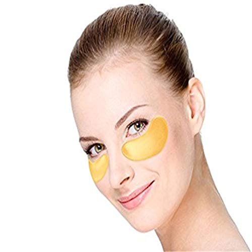 Jakuva 30 Pairs Collagen 24k Gold Eye Masks Under Eye Patches for Puffy Eyes,...