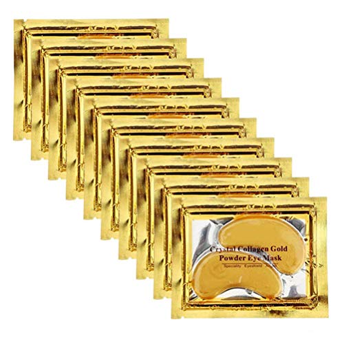 Jakuva 30 Pairs Collagen 24k Gold Eye Masks Under Eye Patches for Puffy Eyes,...