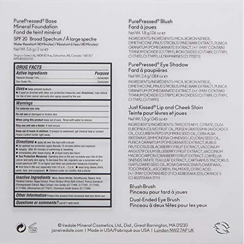 jane iredale Pure & Simple Makeup Kit, Medium Light