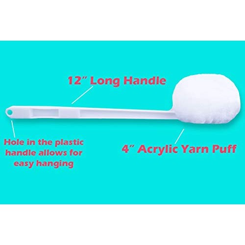 Bristles 4100 Toilet Bowl Mop, Toilet Bowl Swab, White