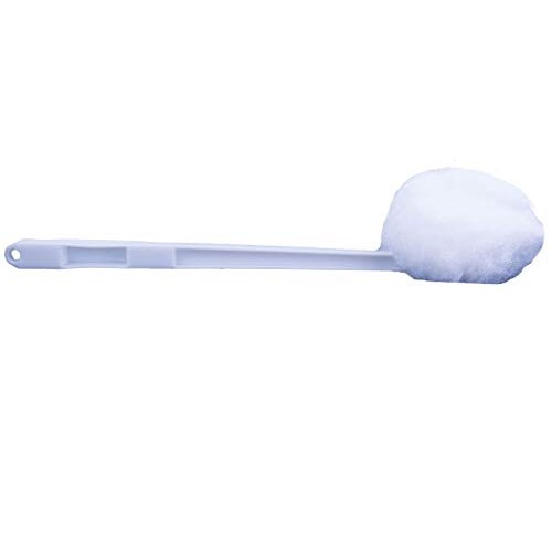 Bristles 4100 Toilet Bowl Mop, Toilet Bowl Swab, White