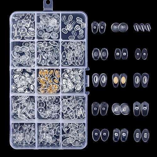 Upgrade Version Eyeglass Repair Kit,1500 Pcs More Complete Glasses Screws Kit...