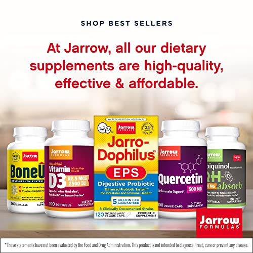 Jarrow Formulas Artichoke 500 mg - 180 Capsules - Standardized Extract - Supp...