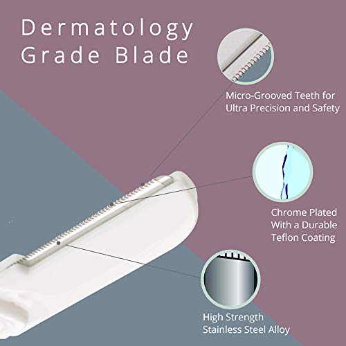 Dermaplaning Tool (9 Count) – Easy to Use Dermaplane Razor For Face – Practic...