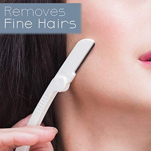 Dermaplaning Tool (9 Count) – Easy to Use Dermaplane Razor For Face – Practic...