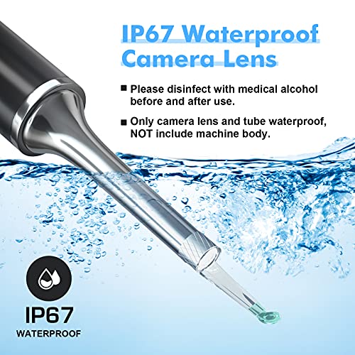 Ear Wax Removal Tool Camera Earwax Remover Tool 1080P FHD Wireless Ear Otosco...