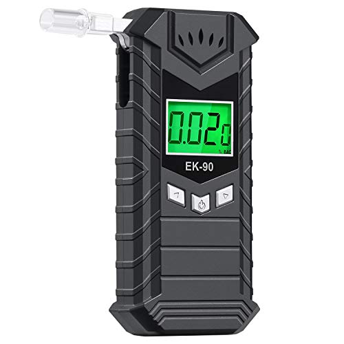 JASTEK Breathalyzer Alcohol Tester Portable Breathalyzer High-Accuracy Rechar...