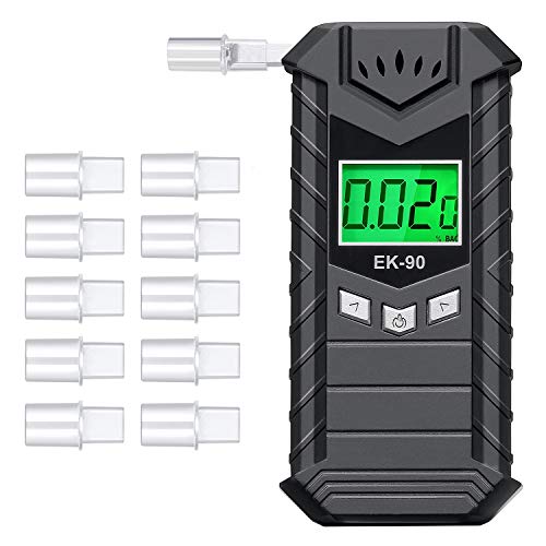 JASTEK Breathalyzer, Professional-Grade Accuracy Alcohol Tester, Rechargeable...