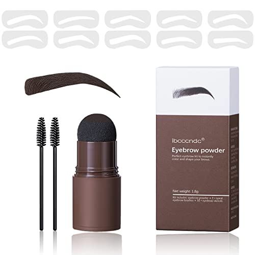 Eyebrow Stamp Stencil Kit, Eyebrow Stamp, 1 Step Eyebrow Stencil Shaping Kit ...