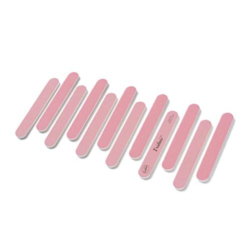 Iridesi Mini Nail Files Pink 3.5 Inches Long By 1/2 Inch Wide Emery Boards 28...