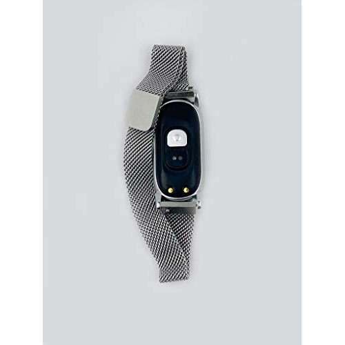 JazzFit Stainless Steel Smart Watch, Fitness & Activity Tracker, Blood Pressu...