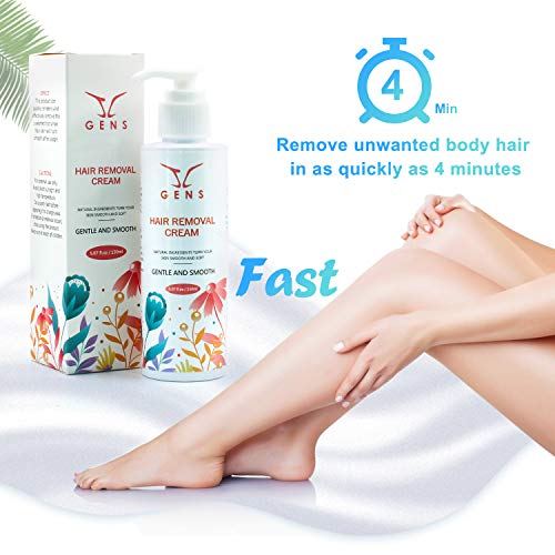 Hair Removal Cream Painless for Women and Men Suitable for Body Skin and Priv...