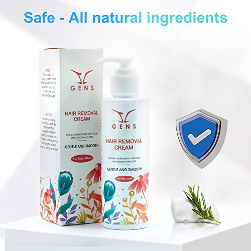 Hair Removal Cream Painless for Women and Men Suitable for Body Skin and Priv...