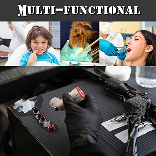 Dental Bibs - Jconly 125PCS Tattoo Bibs Disposable Waterproof 3 Ply Dental Pa...