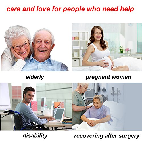 Folding Shower Seat Wall Mounted Bathroom Bath Safety Stool Chair Bench, 12.8...