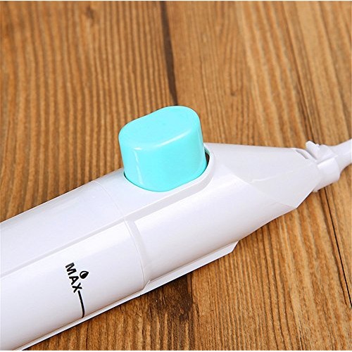 JDJ Portable Flosser Dental Water Jet-No Batteries or Cords Air Powered Denta...