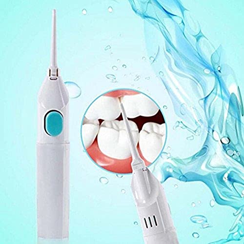 JDJ Portable Flosser Dental Water Jet-No Batteries or Cords Air Powered Denta...