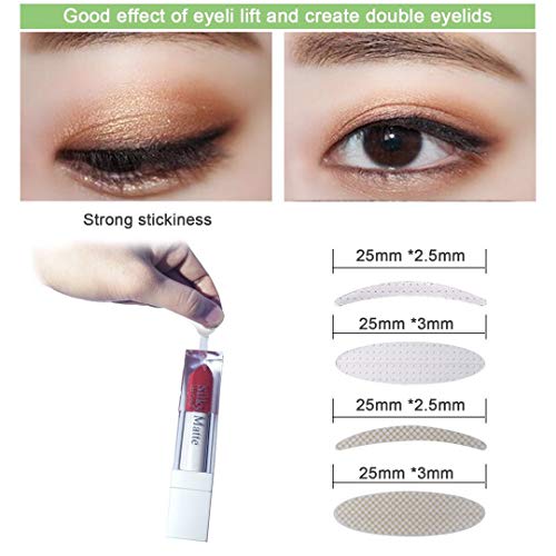 Eyelid Tapes, 400pcs Breathable Double Eyelid Stickers(Sticky on one side), I...