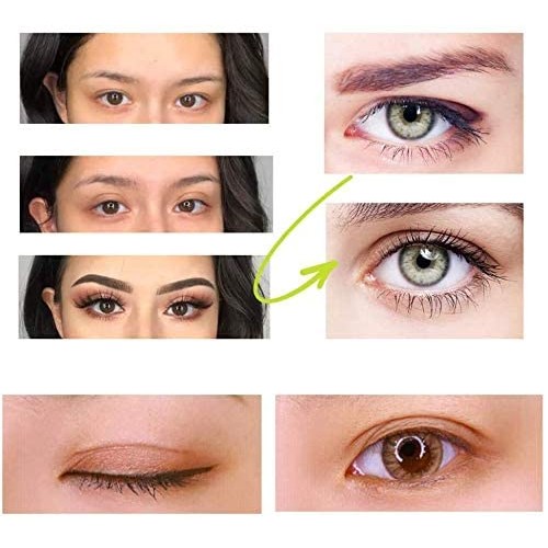 Eyelid Tapes, 400pcs Breathable Double Eyelid Stickers(Sticky on one side), I...