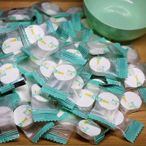 Jeanssar 100 Pieces Compressed Disposable Facial Mask Sheet Home DIY Skin Car...