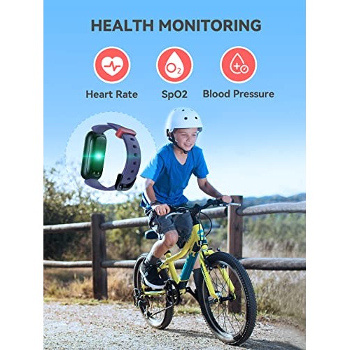 JEEZEE Kids Fitness Tracker[Health Monitor][Smart Reminder],Kids Fitness Watc...