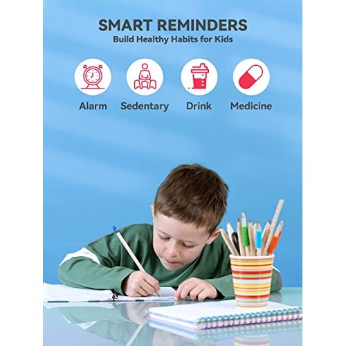 JEEZEE Kids Fitness Tracker[Health Monitor][Smart Reminder],Kids Fitness Watc...