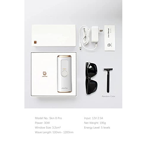 Permanent Hair Removal for Women, Jeezfee Hair Removal Device, At-Home Painle...