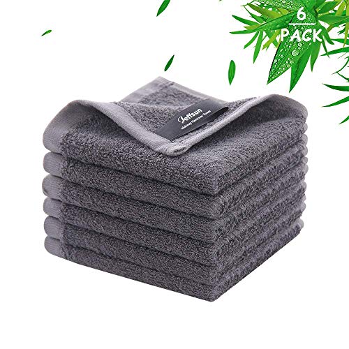 Bamboo Washcloth, Makeup Remover Facial Cleansing Cloths, Super Soft and Gent...