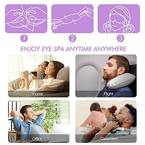 Steam Eye Mask, 16 Packs Eye Mask for Dark Circles and Puffiness Dry Eyes Sel...