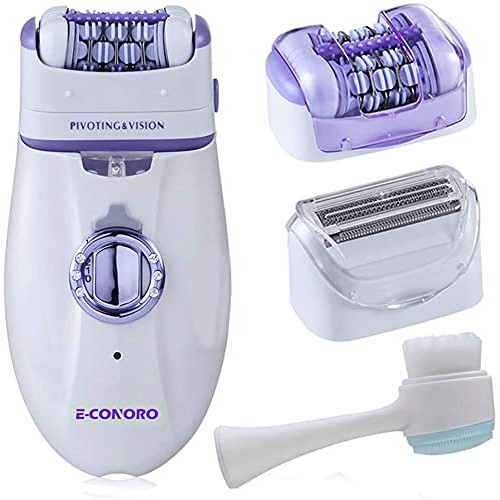Epilator for Women, 2 in 1 Hair Removal Epilator with Epilator Head & Shaver ...