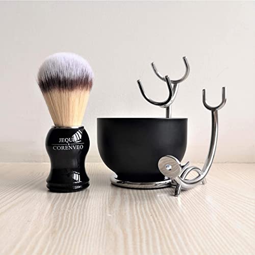 Deluxe Shaving Kit for Men, 3 in 1 Shaving Set Includes Shaving Brush, Shavin...