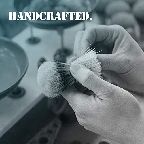 Je&Co 100% Fine Silvertip Badger Bristle Shaving Brush, With Heavy Weight Res...