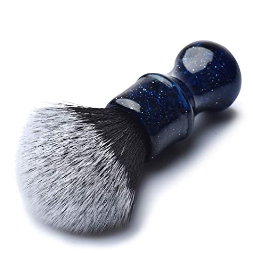 Je&Co Luxury Synthetic Shaving Brush With Aesthetic Resin Handle, 24mm Extra ...