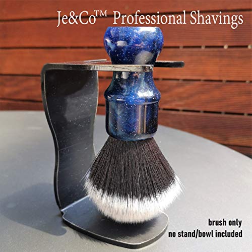 Je&Co Luxury Synthetic Shaving Brush With Aesthetic Resin Handle, 24mm Extra ...