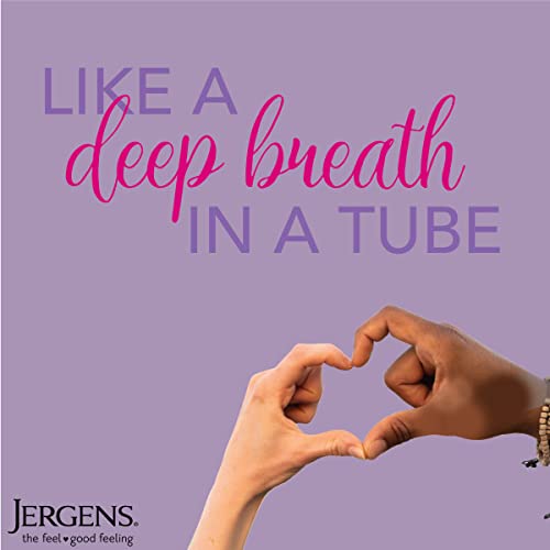 Jergens Lavender Body Butter Body and Hand Lotion, Moisturizer for Women, 7 F...