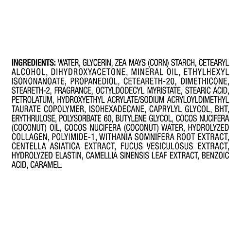 Jergens Natural Glow + FIRMING Self Tanner Body Lotion, Fair to Medium Skin T...