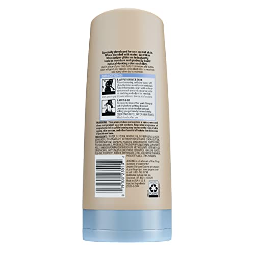 Jergens Natural Glow In-shower Lotion, Self Tanner for Fair to Medium Skin To...