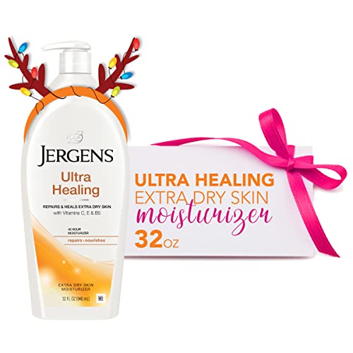 Jergens Ultra Healing Dry Skin Moisturizer, Body and Hand Lotion for Dry Skin...
